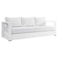 Modway Tahoe Outdoor Patio Powder-Coated Aluminum Sofa FredCo