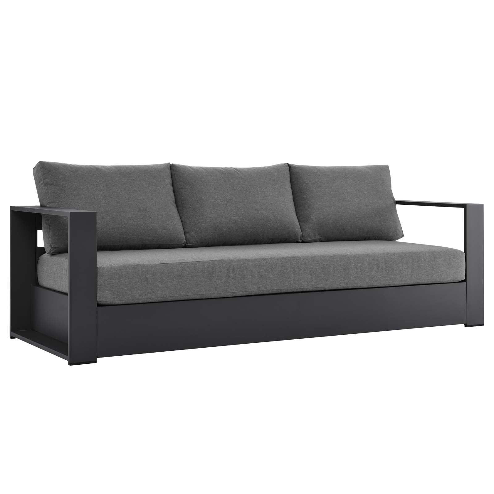 Modway Tahoe Outdoor Patio Powder-Coated Aluminum Sofa FredCo