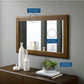 Modway Talwyn Wood Frame Mirror FredCo