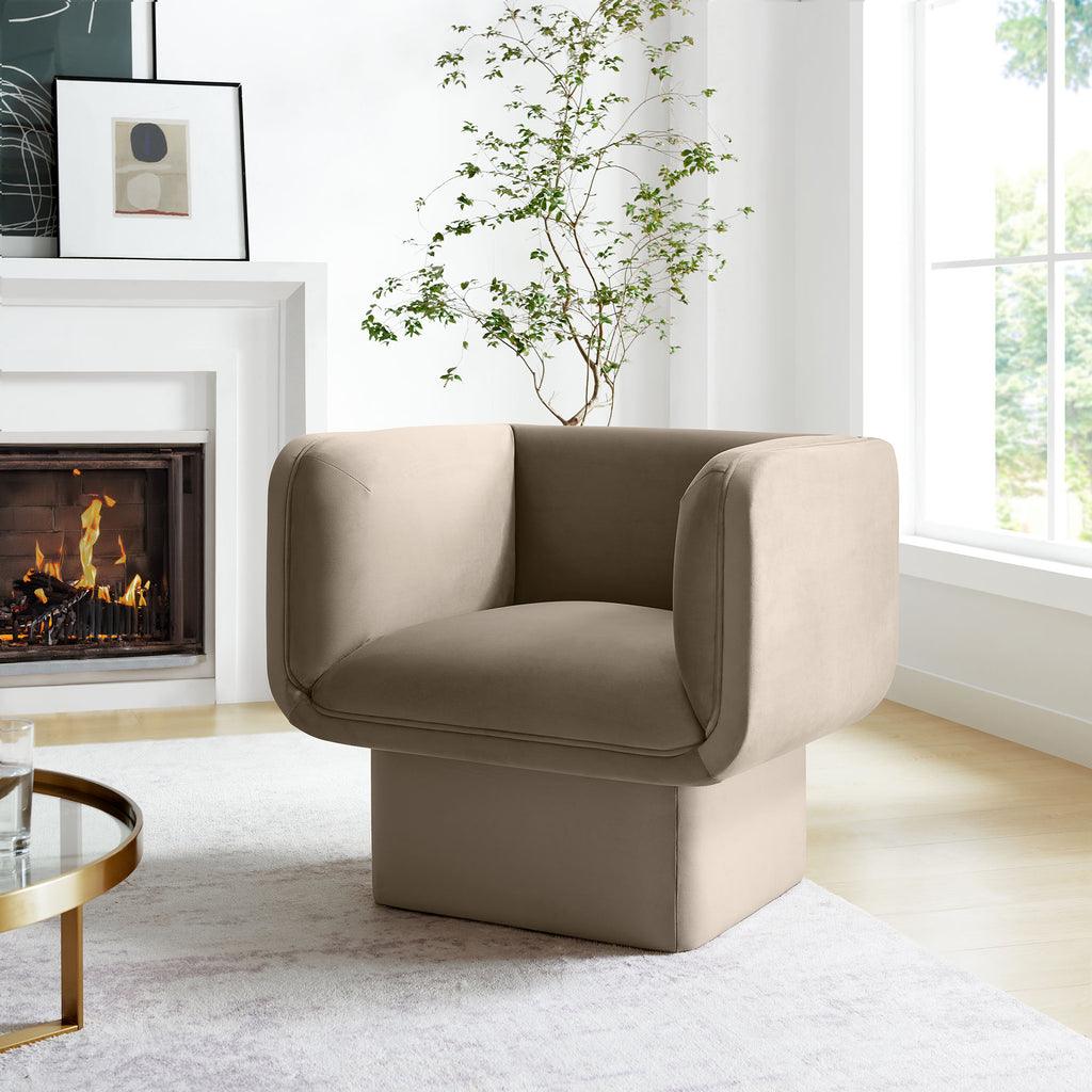 Modway Tate Performance Velvet Accent Chair FredCo