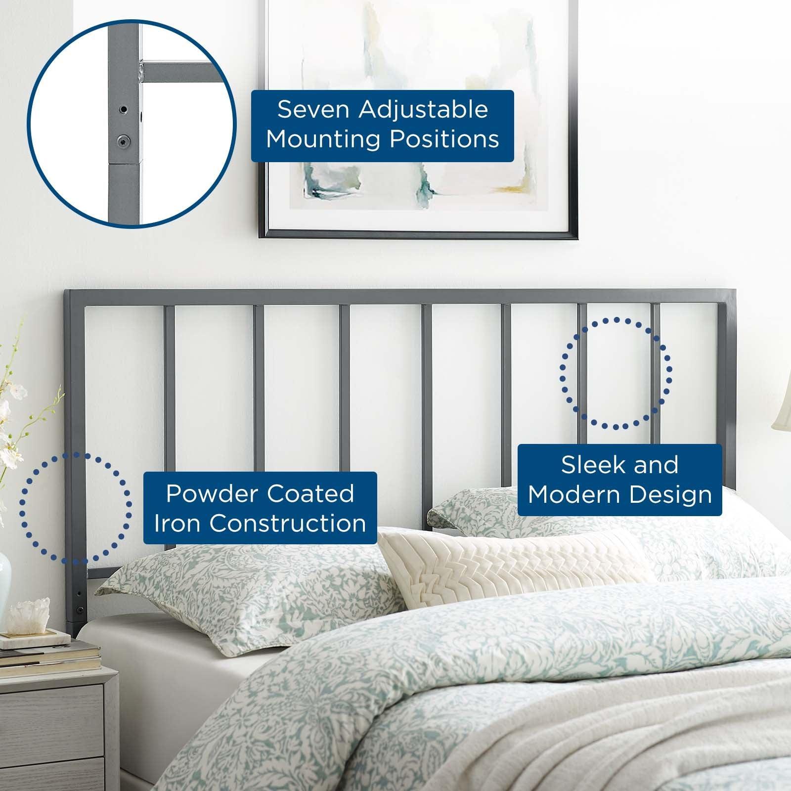 Modway Tatum Full Metal Headboard FredCo
