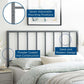 Modway Tatum Full Metal Headboard FredCo