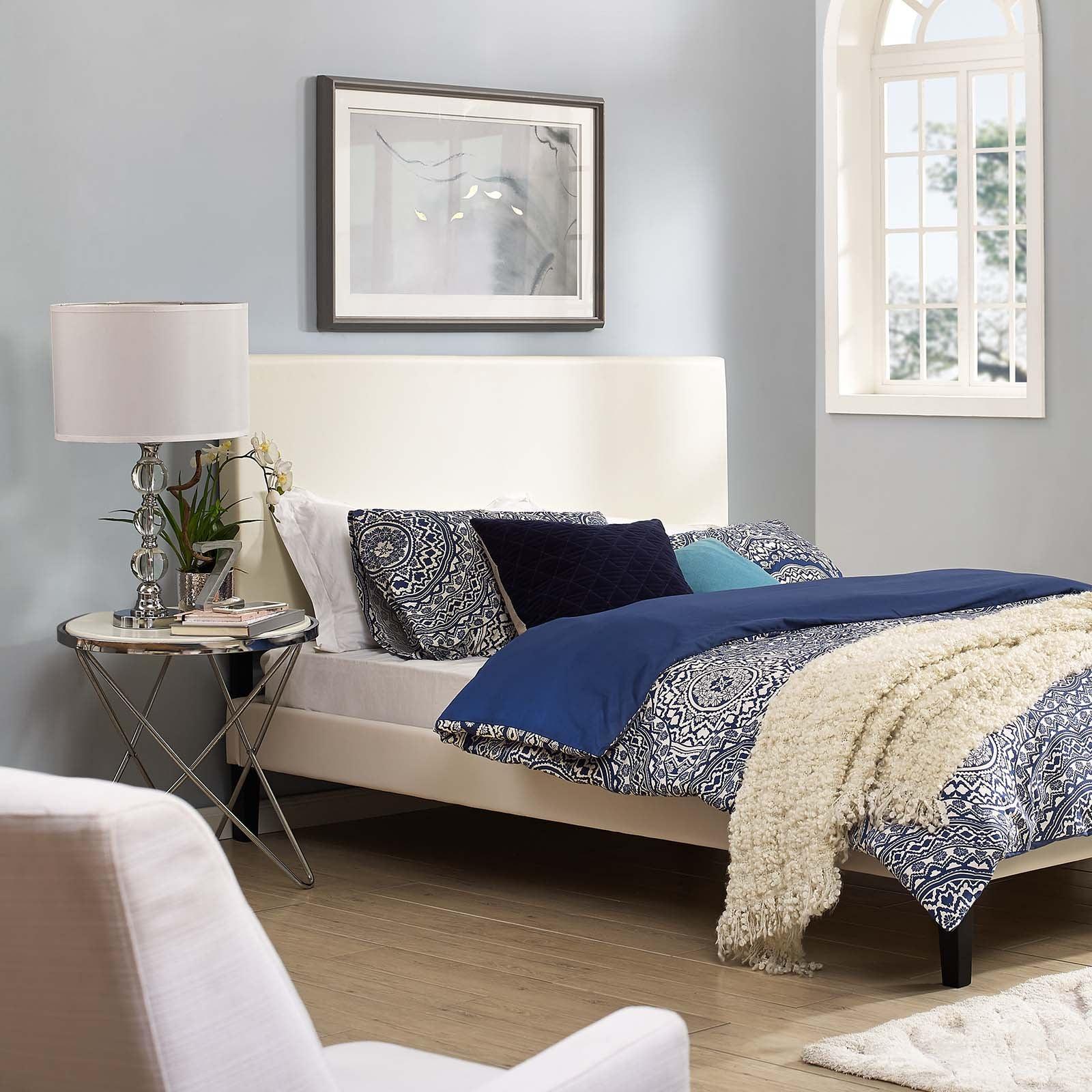 Modway Taylor King and California King Upholstered Faux Leather Headboard FredCo