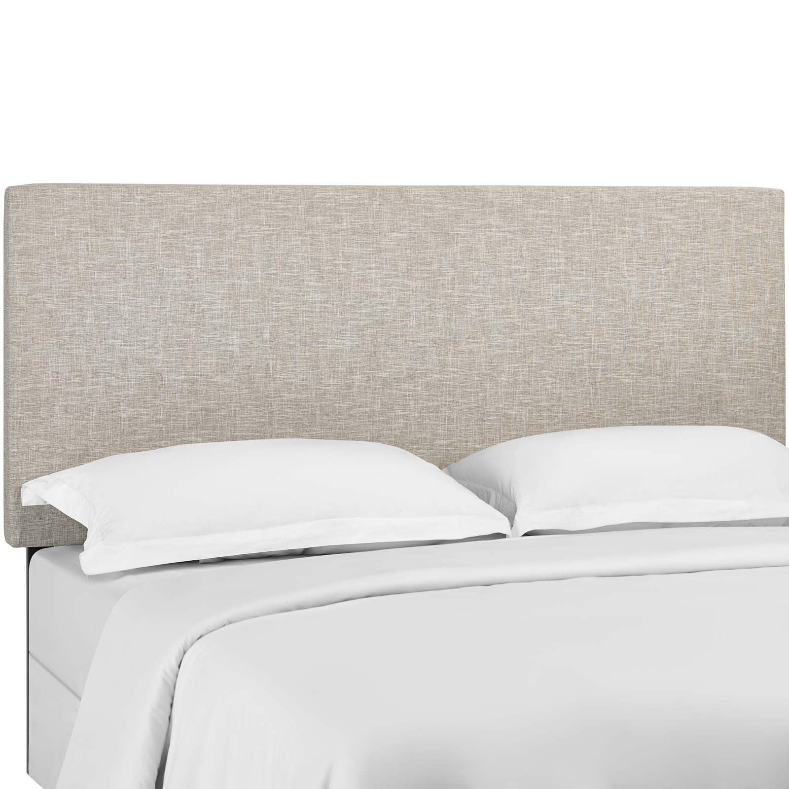 Modway Taylor King and California King Upholstered Linen Fabric Headboard FredCo