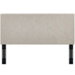 Modway Taylor King and California King Upholstered Linen Fabric Headboard FredCo