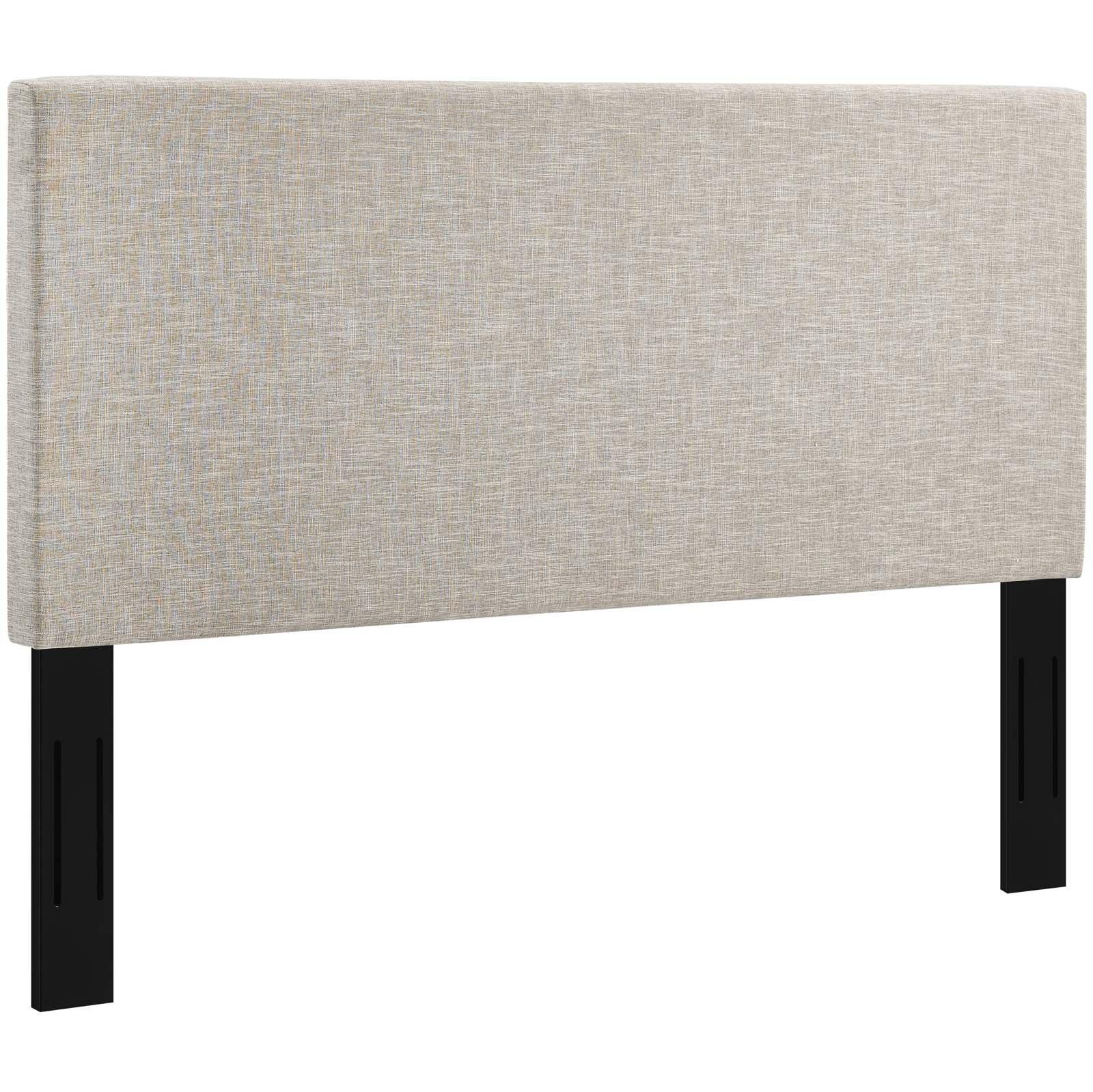 Modway Taylor King and California King Upholstered Linen Fabric Headboard FredCo