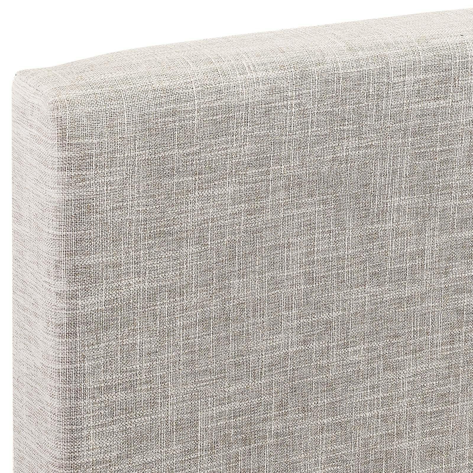Modway Taylor King and California King Upholstered Linen Fabric Headboard FredCo