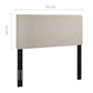 Modway Taylor King and California King Upholstered Linen Fabric Headboard FredCo