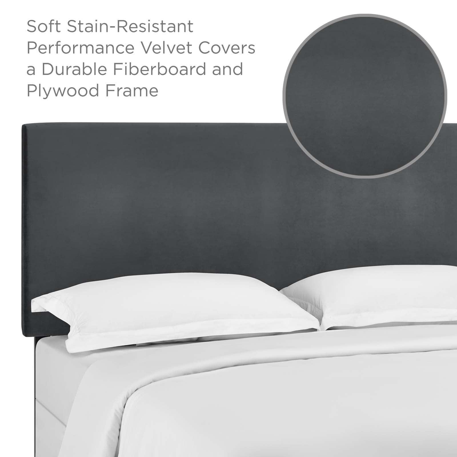 Modway Taylor King and California King Upholstered Performance Velvet Headboard FredCo