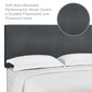 Modway Taylor King and California King Upholstered Performance Velvet Headboard FredCo