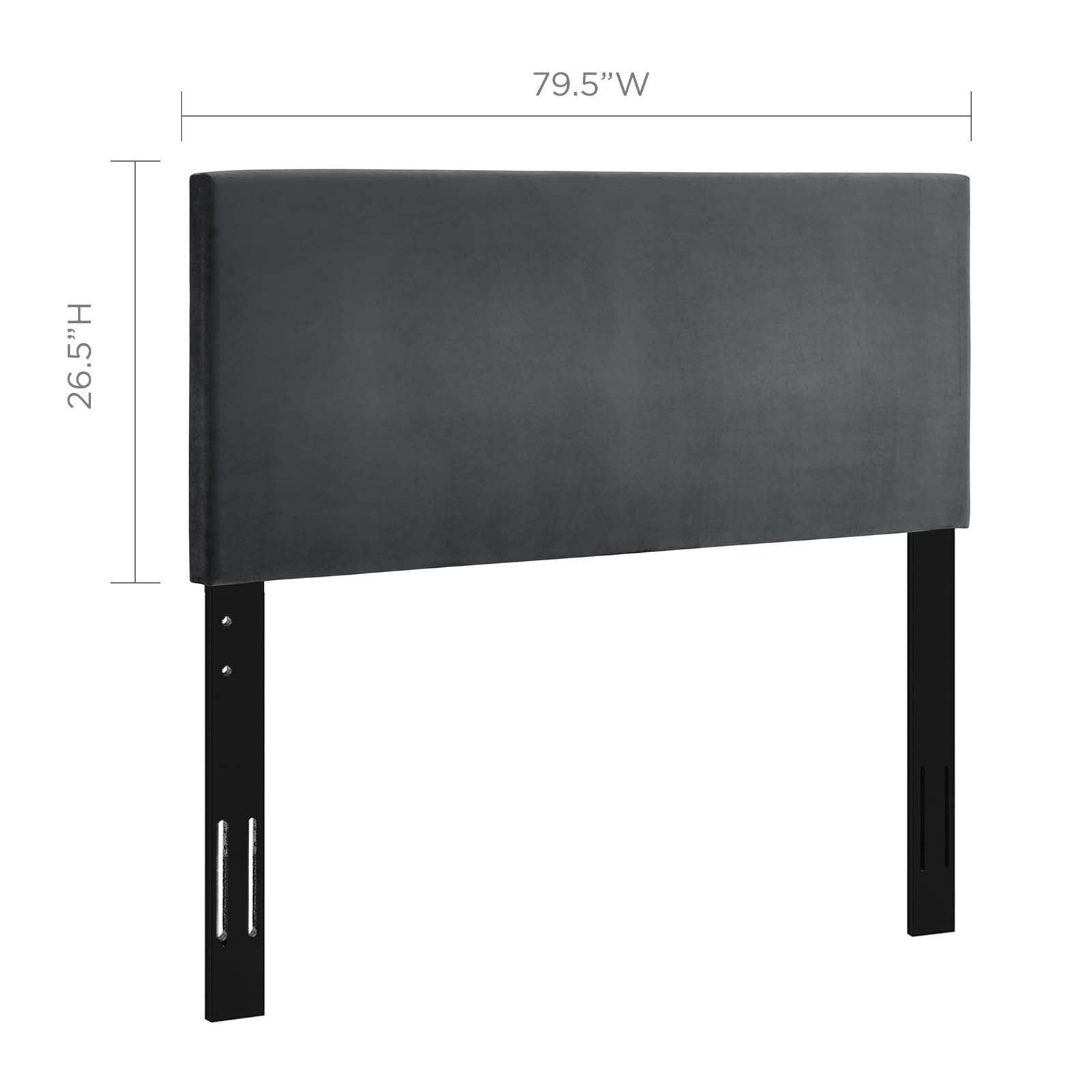 Modway Taylor King and California King Upholstered Performance Velvet Headboard FredCo