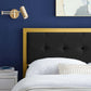 Modway Teagan Tufted Queen Performance Velvet Headboard FredCo