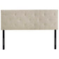 Modway Terisa Queen Upholstered Fabric Headboard FredCo