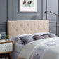 Modway Terisa Queen Upholstered Fabric Headboard FredCo
