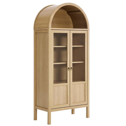 Modway Tessa Tall Storage Display Cabinet FredCo
