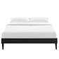 Modway Tessie Full Vinyl Bed Frame with Squared Tapered Legs FredCo