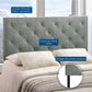 Modway Theodore Full Upholstered Fabric Headboard FredCo