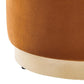 Modway Tilden 16" Round Performance Velvet Upholstered Ottoman FredCo