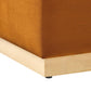 Modway Tilden 17" Square Performance Velvet Upholstered Ottoman FredCo