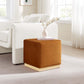 Modway Tilden 17" Square Performance Velvet Upholstered Ottoman FredCo