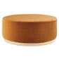 Modway Tilden Large 38" Round Performance Velvet Upholstered Ottoman FredCo