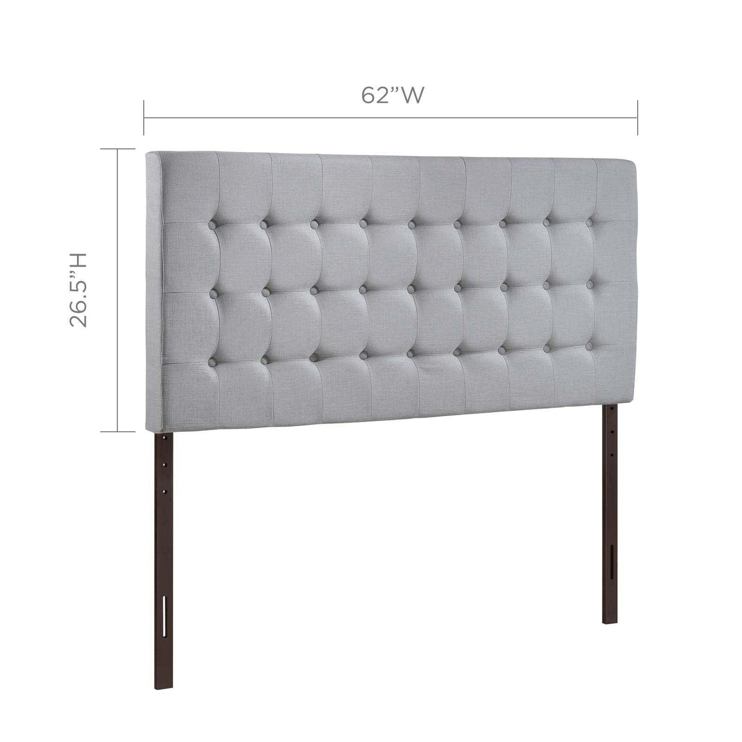 Modway Tinble Queen Upholstered Fabric Headboard FredCo