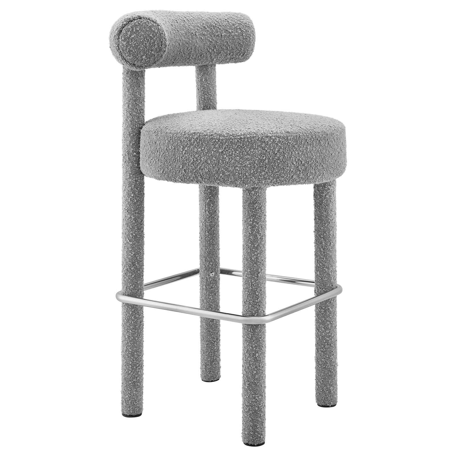 Modway Toulouse Boucle Fabric Bar Stool, EEI-6385 FredCo