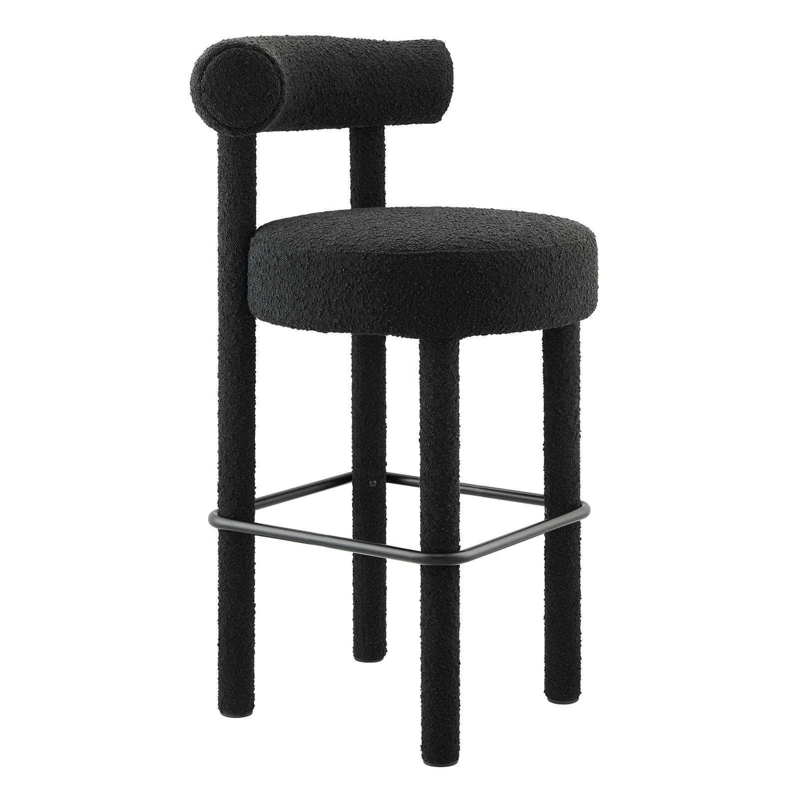 Modway Toulouse Boucle Fabric Bar Stool, EEI-6385 FredCo
