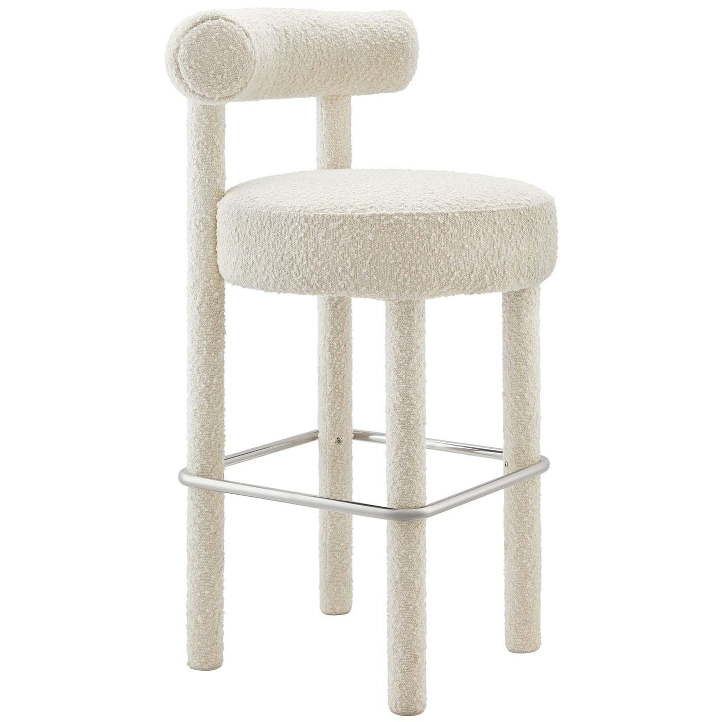 Modway Toulouse Boucle Fabric Bar Stool, EEI-6385 FredCo