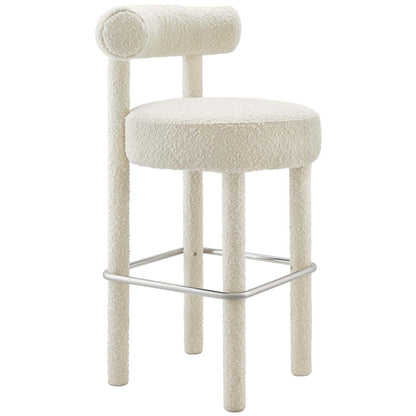 Modway Toulouse Boucle Fabric Bar Stool, EEI-6385 FredCo