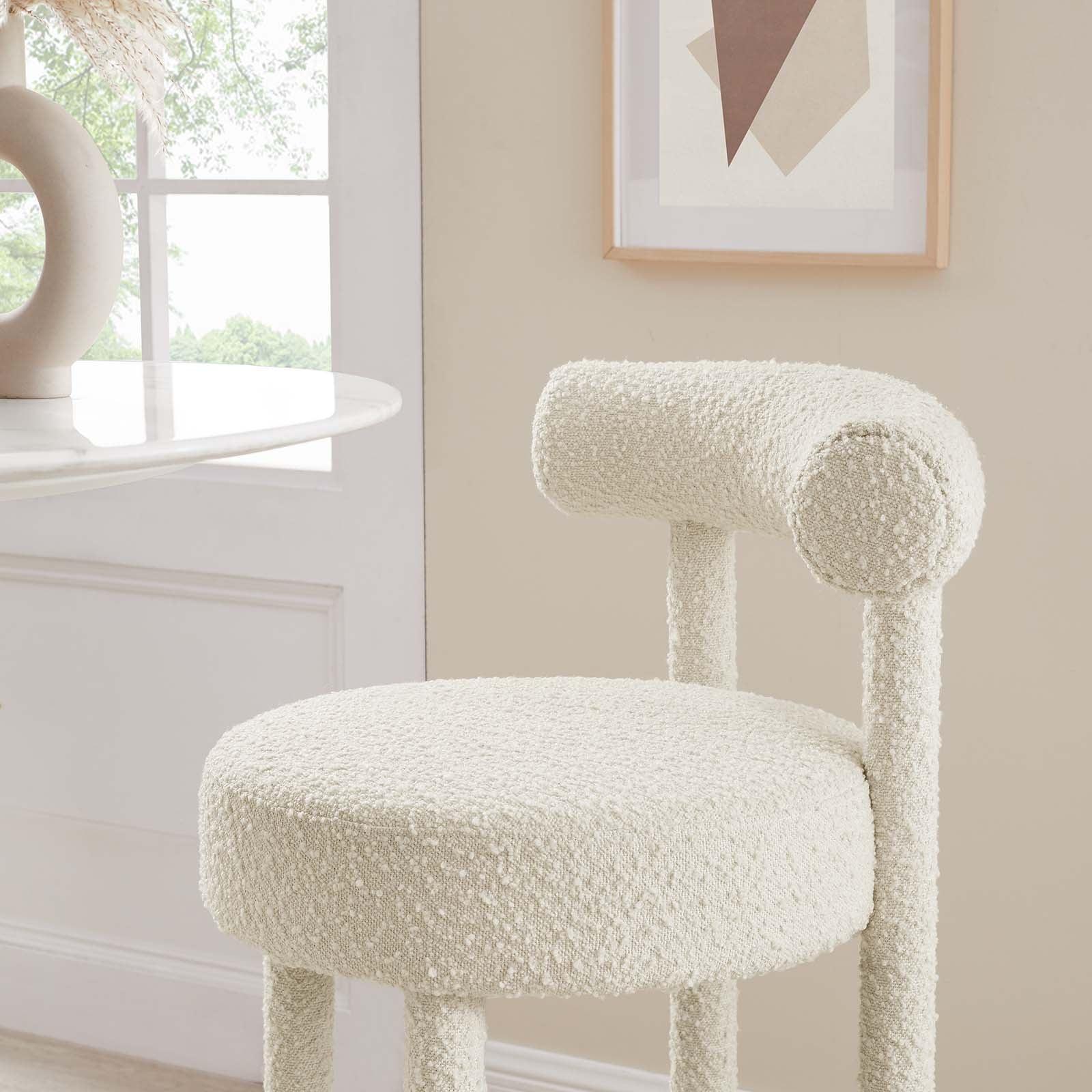 Modway Toulouse Boucle Fabric Bar Stool, EEI-6385 FredCo
