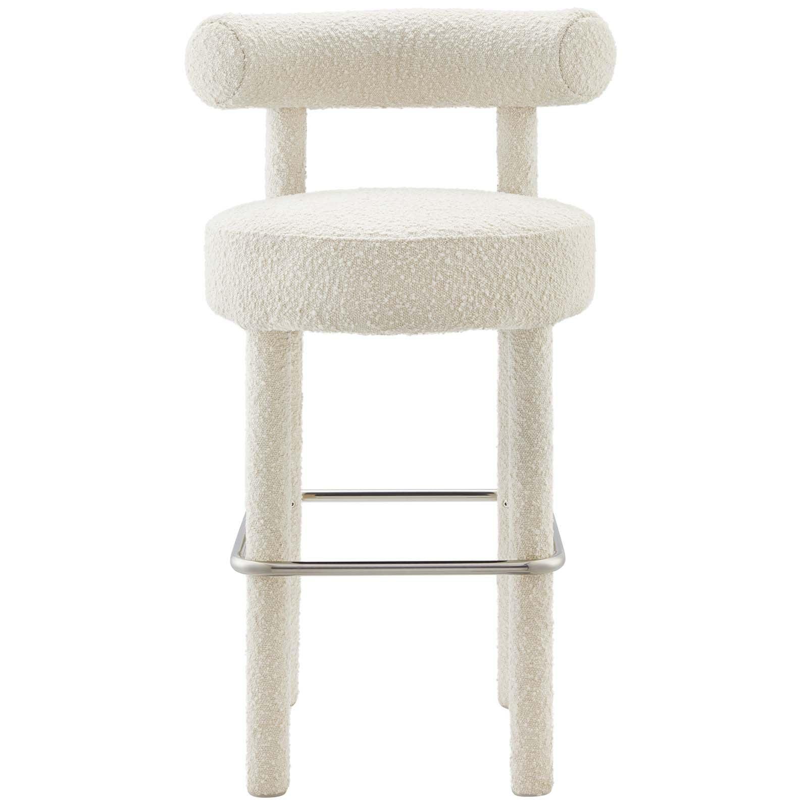 Modway Toulouse Boucle Fabric Bar Stool - Set of 2, EEI-6709 FredCo