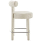 Modway Toulouse Boucle Fabric Counter Stool FredCo