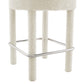 Modway Toulouse Boucle Fabric Counter Stool - Set of 2 FredCo