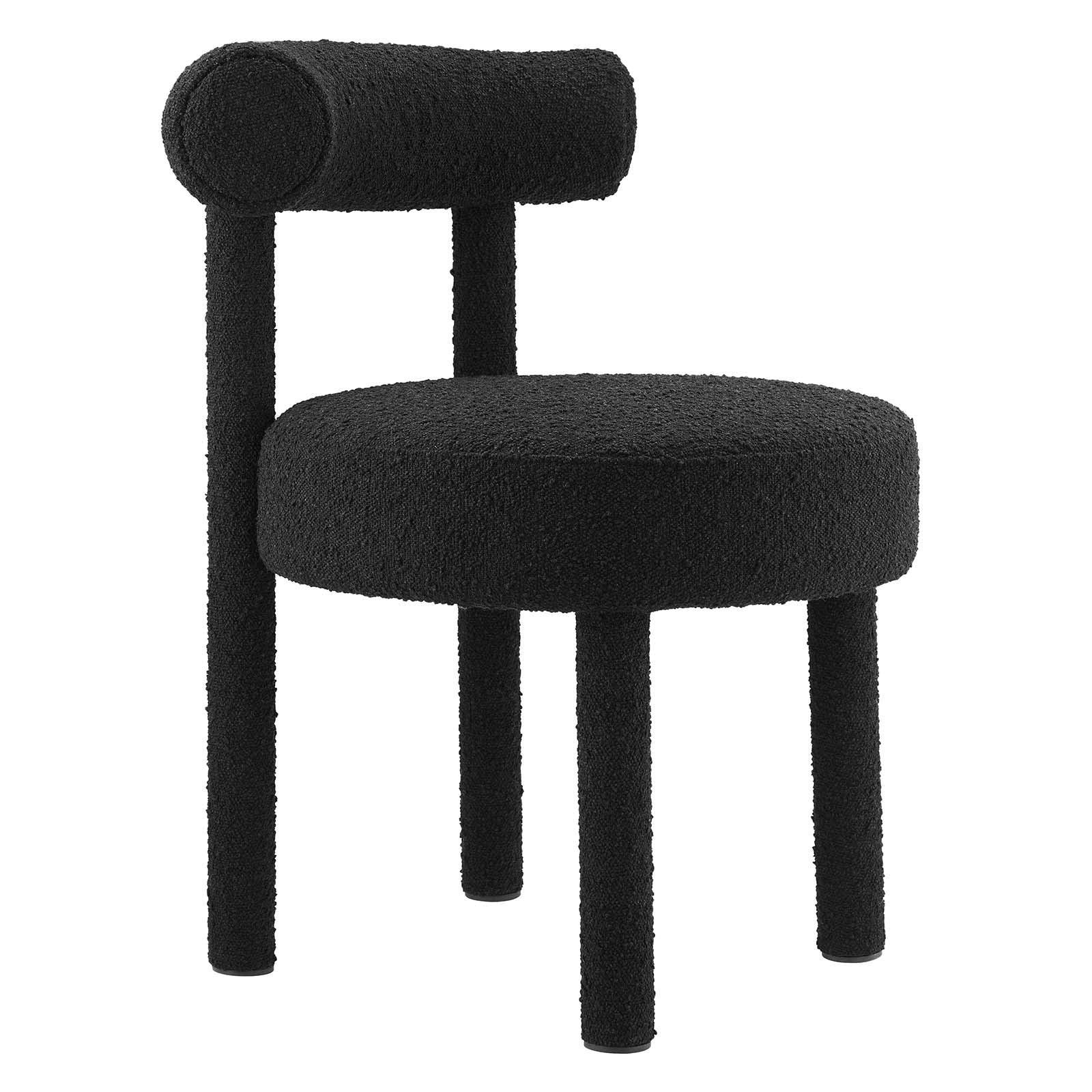 Modway Toulouse Boucle Fabric Dining Chair FredCo