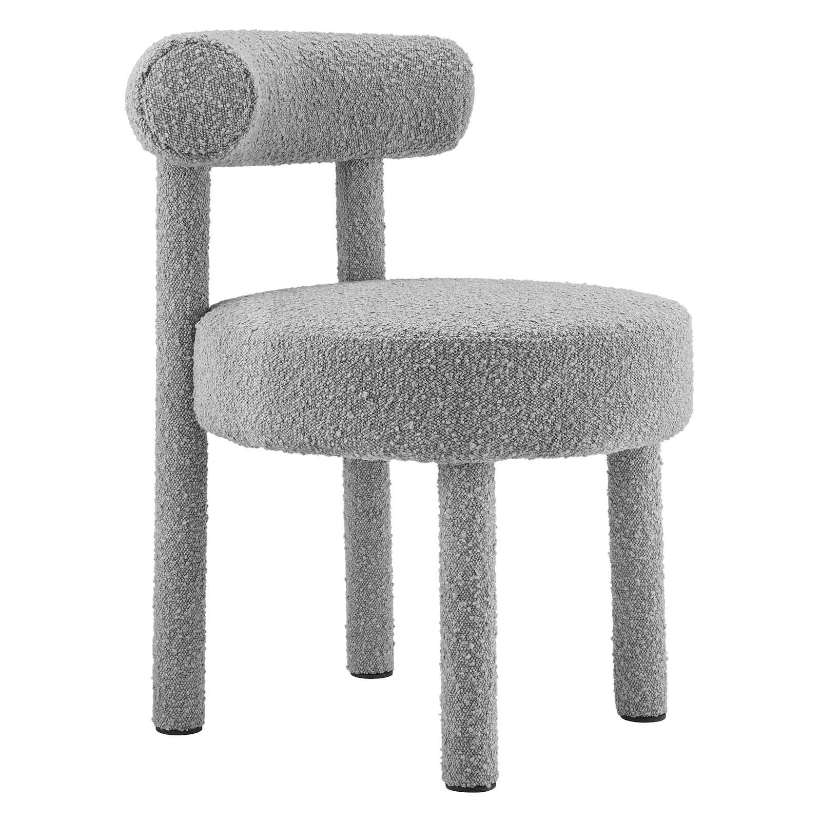 Modway Toulouse Boucle Fabric Dining Chair FredCo