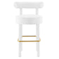 Modway Toulouse Performance Velvet Bar Stool FredCo