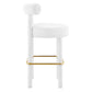 Modway Toulouse Performance Velvet Bar Stool FredCo