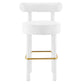 Modway Toulouse Performance Velvet Bar Stool - Set of 2 FredCo