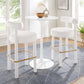 Modway Toulouse Performance Velvet Bar Stool - Set of 2 FredCo