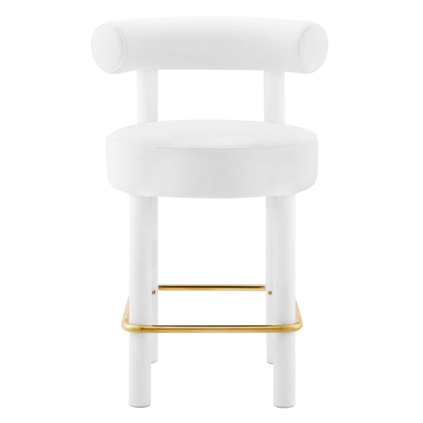 Modway Toulouse Performance Velvet Counter Stool FredCo