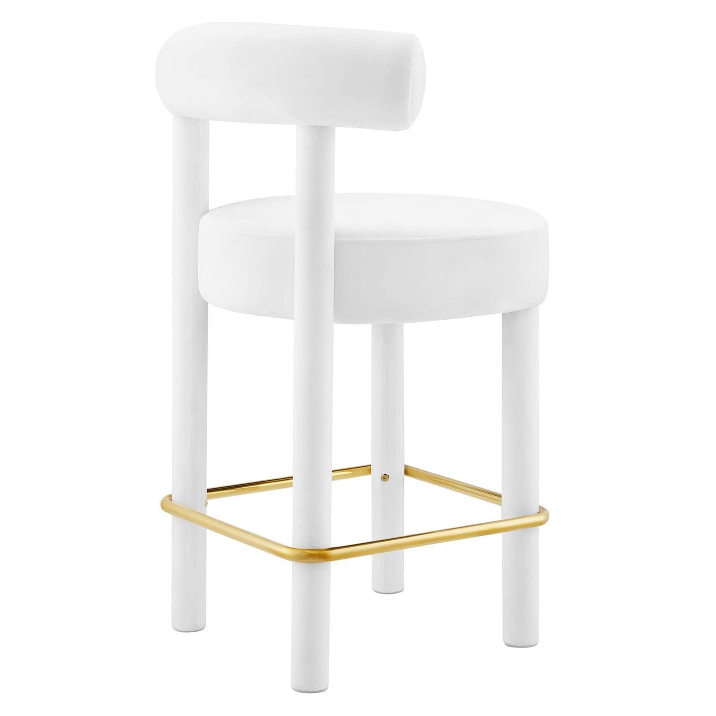 Modway Toulouse Performance Velvet Counter Stool FredCo