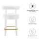 Modway Toulouse Performance Velvet Counter Stool FredCo