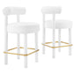 Modway Toulouse Performance Velvet Counter Stool - Set of 2 FredCo