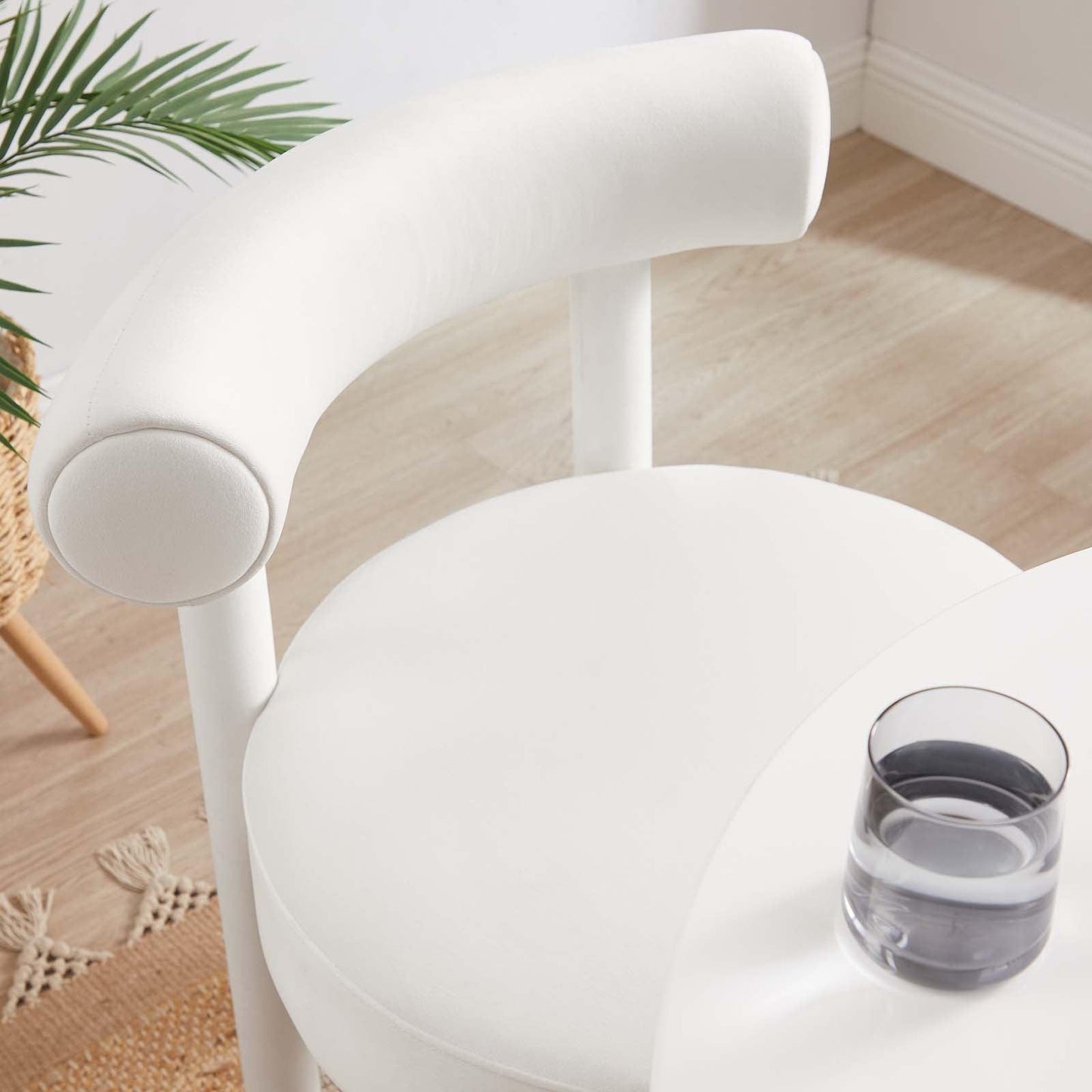 Modway Toulouse Performance Velvet Dining Chair FredCo