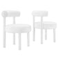 Modway Toulouse Performance Velvet Dining Chair - Set of 2 FredCo