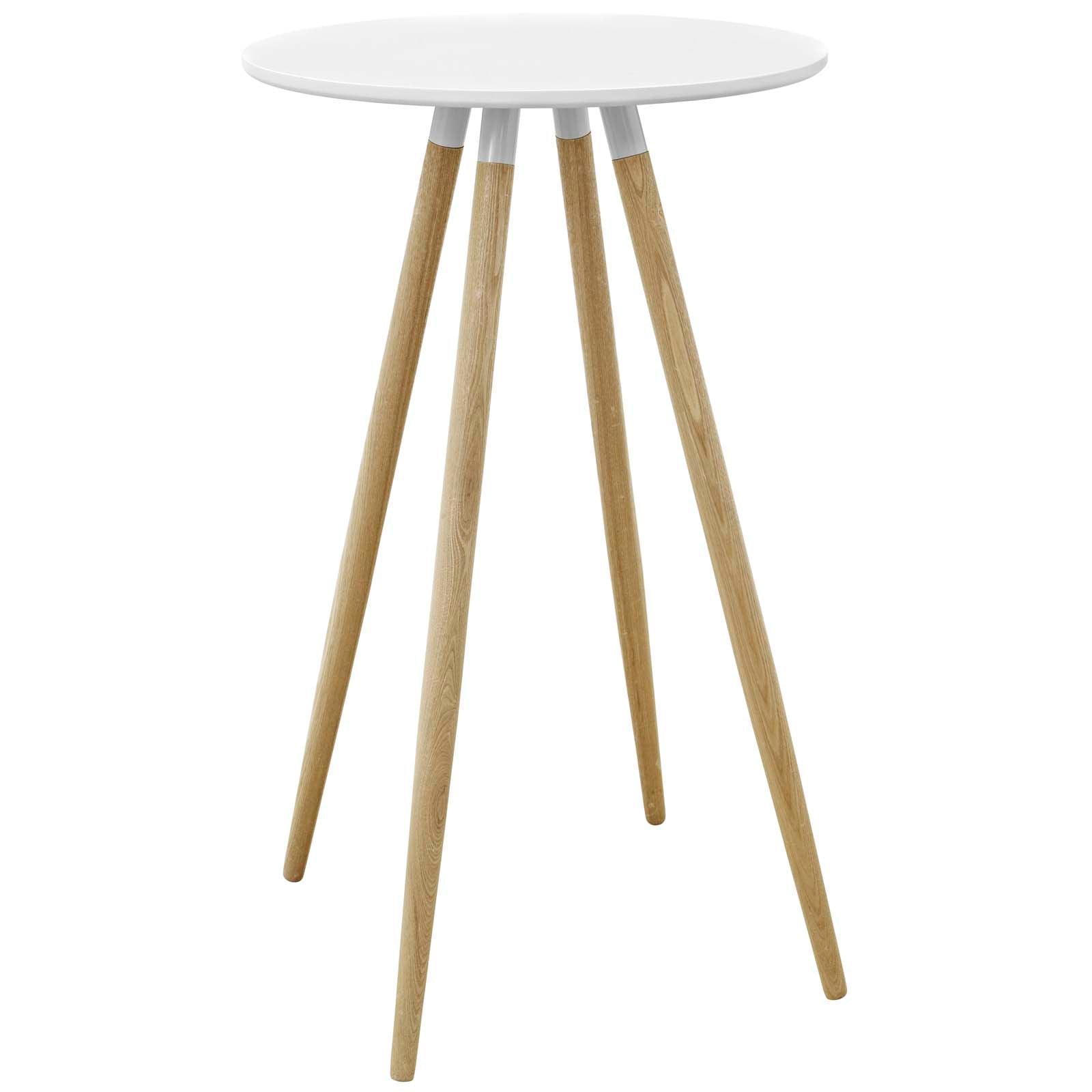 Modway Track Round Bar Table FredCo