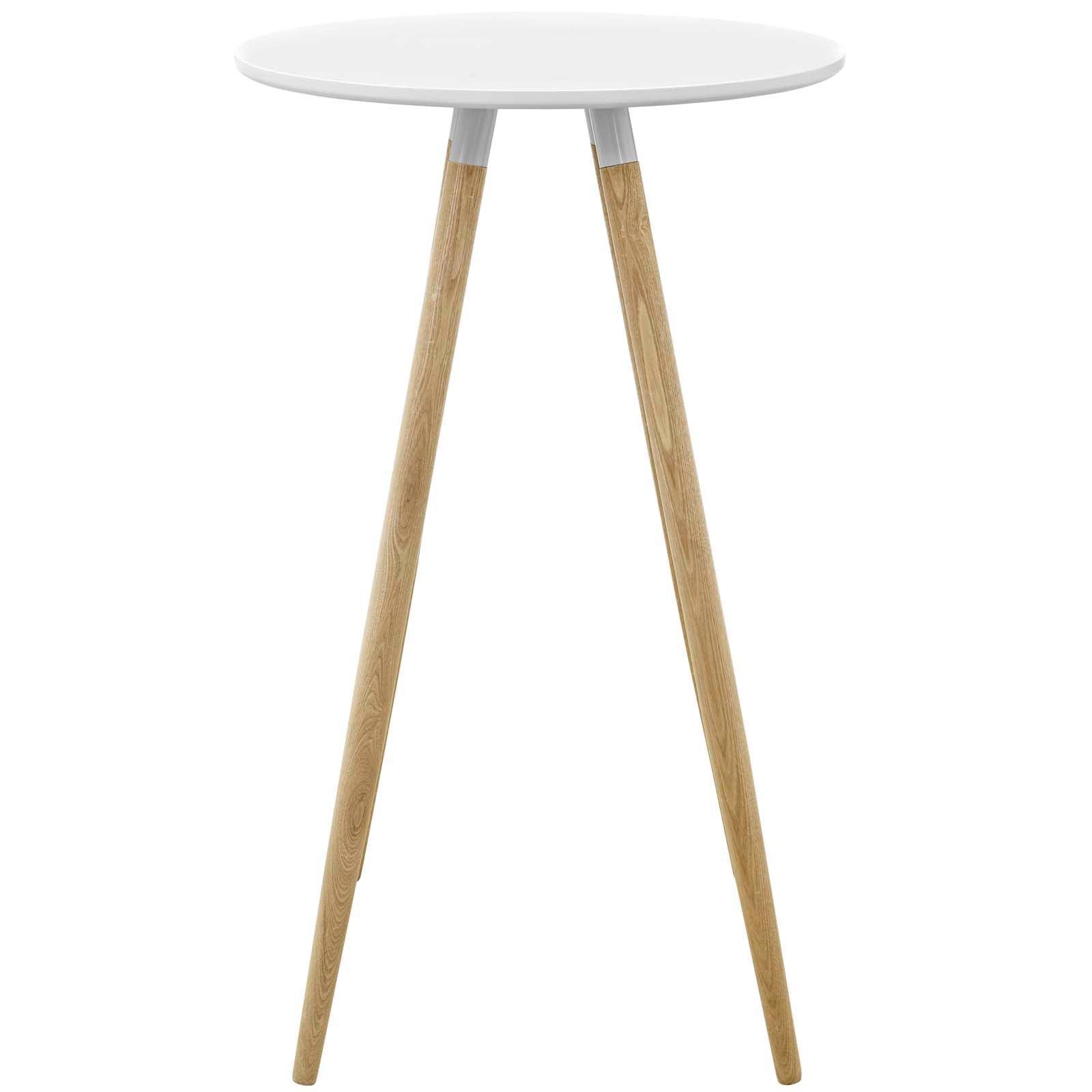 Modway Track Round Bar Table FredCo