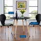 Modway Track Round Dining Table FredCo