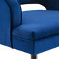 Modway Traipse Button Tufted Open Back Performance Velvet Armchair FredCo